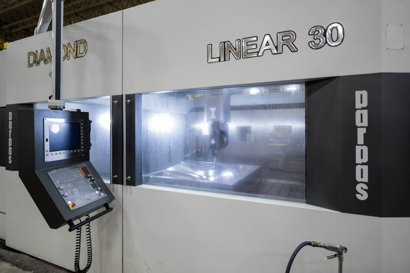 Parpas Diamond 30 Linear 5-axis CNC Machining Center